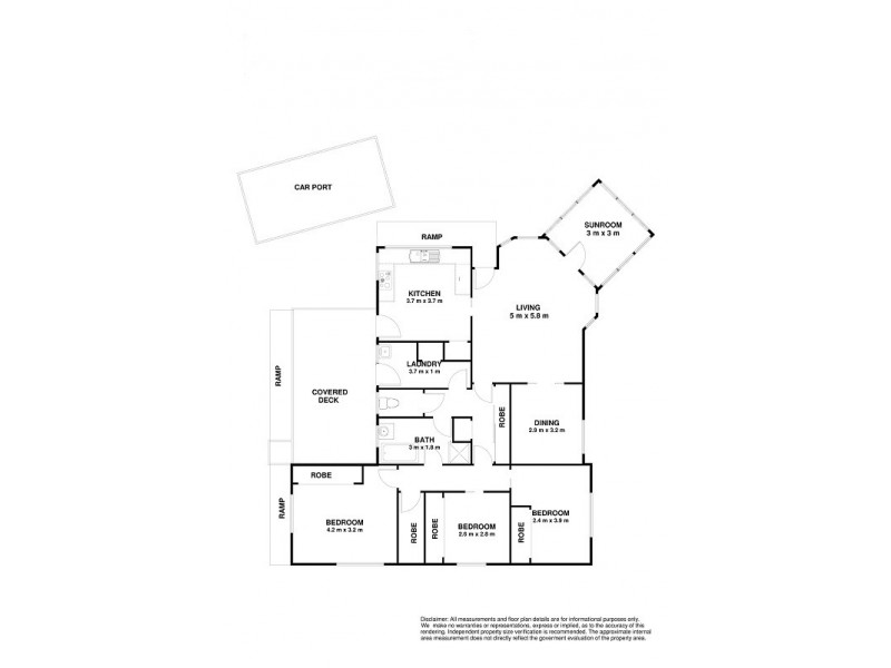 Kingston TAS 7050 Floorplan
