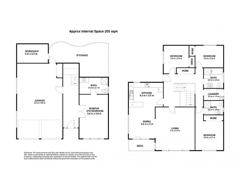 Lenah Valley TAS 7008 Floorplan