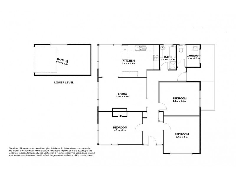 Rosetta TAS 7010 Floorplan