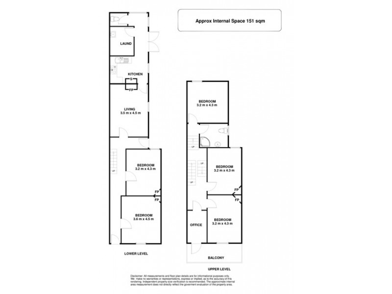 North Hobart TAS 7000 Floorplan