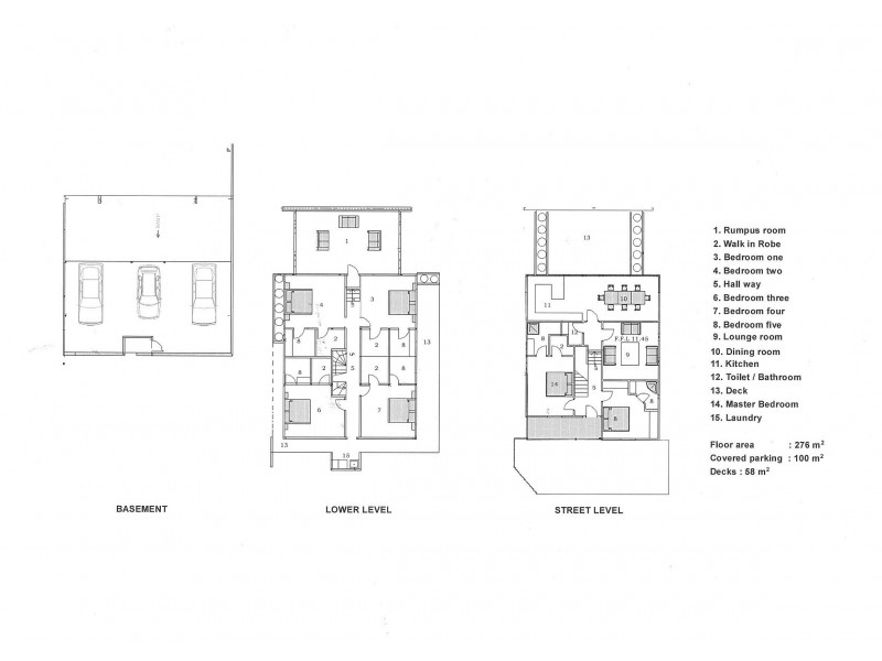 3/11 Lambert Avenue, Sandy Bay TAS 7005 Floorplan
