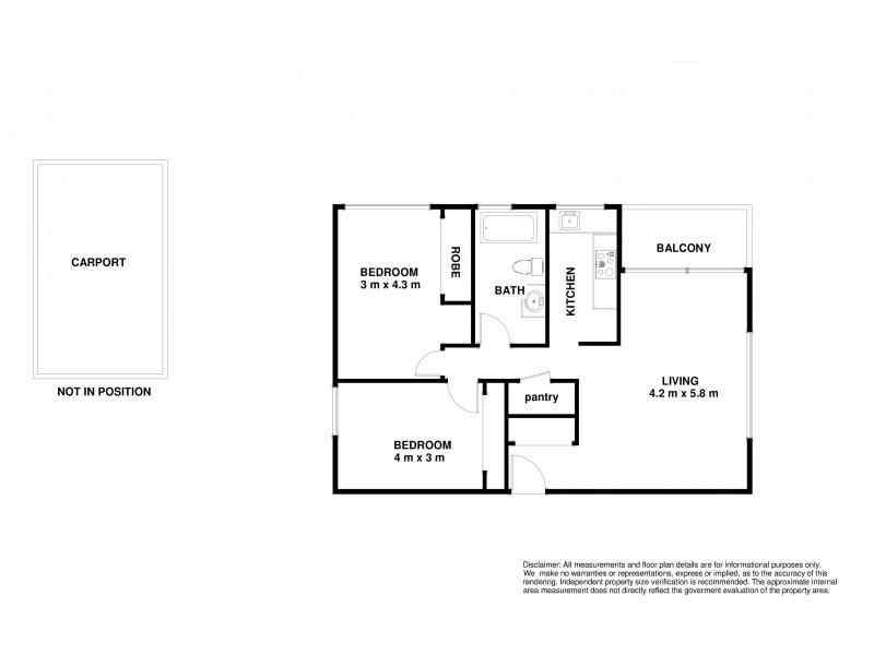 16/320 Davey Street, South Hobart TAS 7004 Floorplan