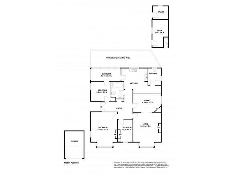 7 Paviour Street, New Town TAS 7008 Floorplan