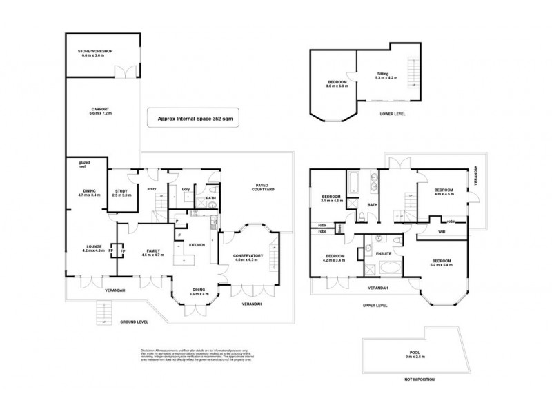 16 Utiekah Drive, Taroona TAS 7053 Floorplan