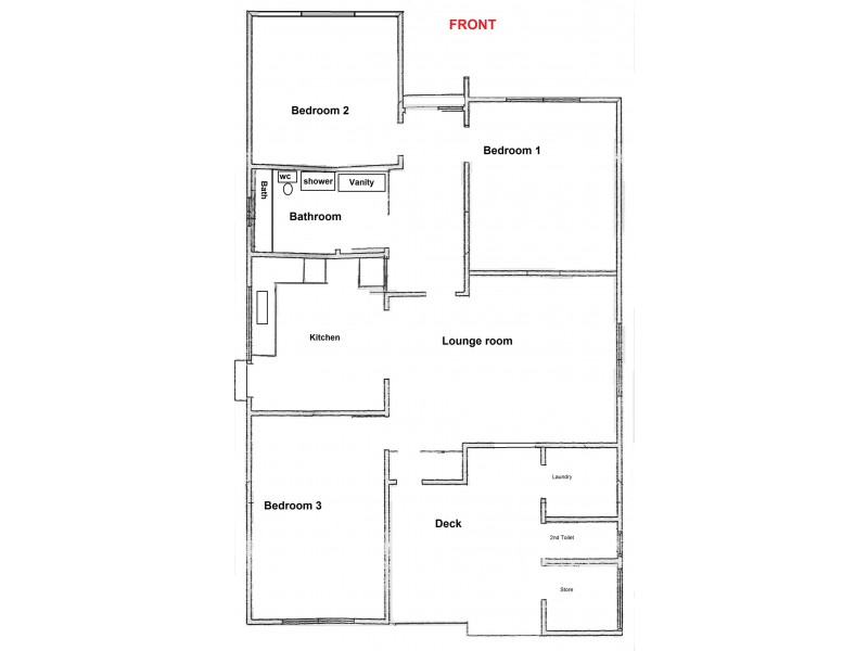 43a Richmond Road, Colebrook TAS 7027 Floorplan