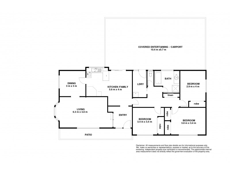 5 Jane Court, Lenah Valley TAS 7008 Floorplan
