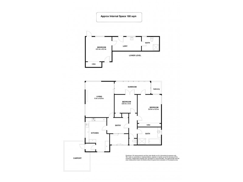 6 Beddome Street, Sandy Bay TAS 7005 Floorplan