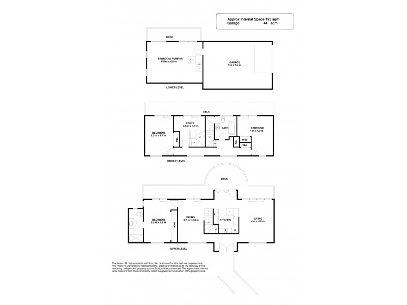Sandy Bay TAS 7005 Floorplan