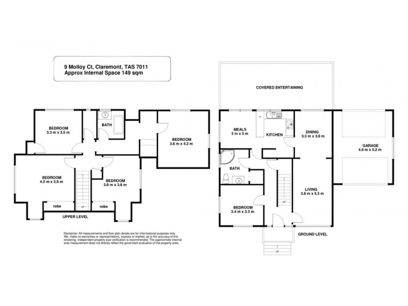 9 Molloy Court, Claremont TAS 7011 Floorplan