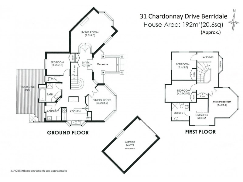 31 Chardonnay Drive, Berriedale TAS 7011 Floorplan