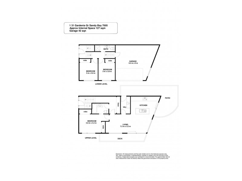1/31 Gardenia Grove, Sandy Bay TAS 7005 Floorplan