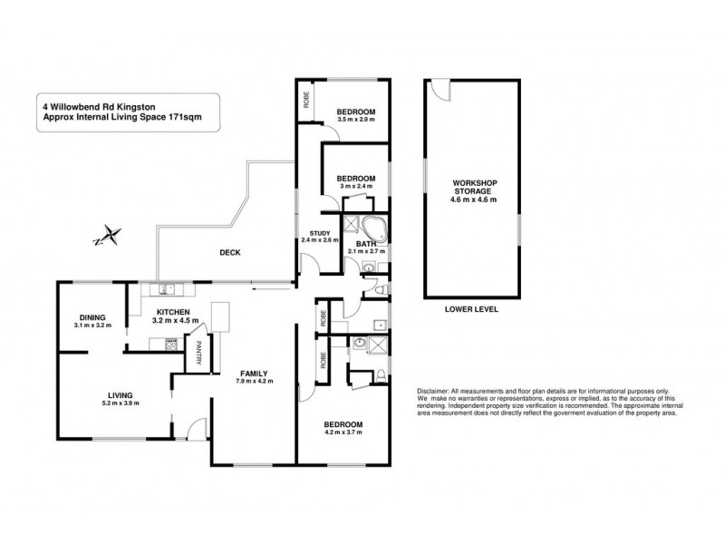 2B Willowbend Road, Kingston TAS 7050 Floorplan