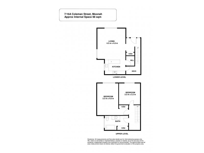 7/16A Coleman Street, Moonah TAS 7009 Floorplan