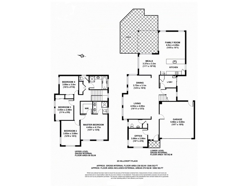 20 Hillcroft Place, Belmont QLD 4153 Floorplan