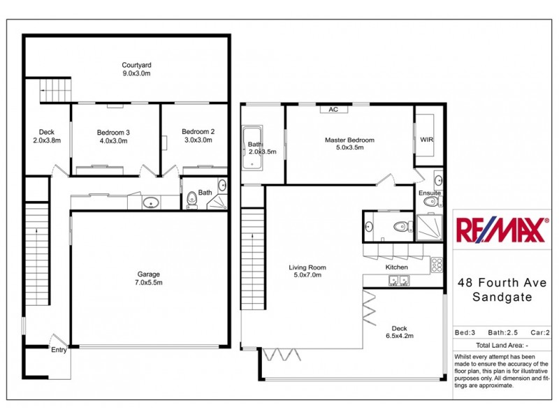 48 Fourth Ave, Sandgate QLD 4017 Floorplan