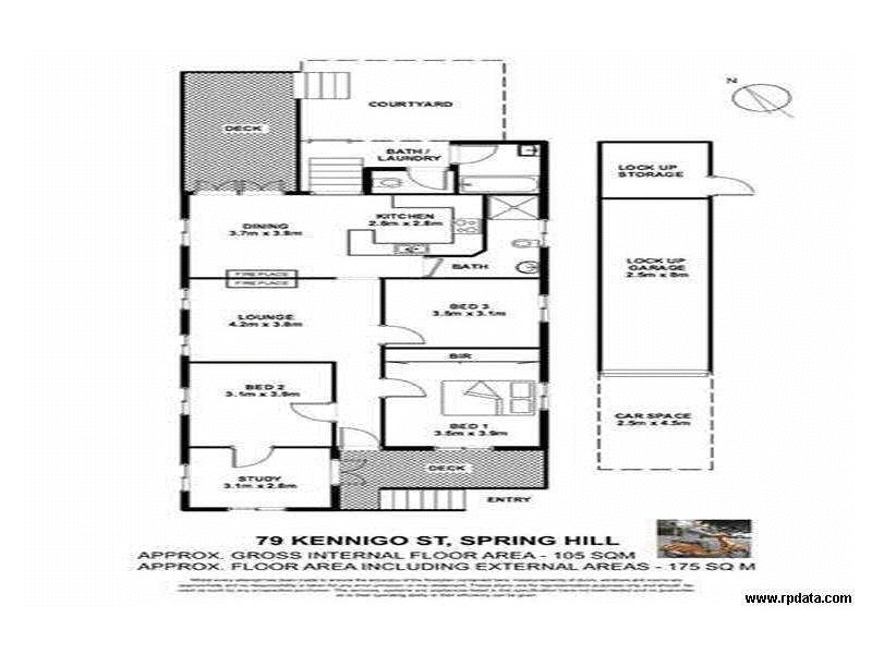 79 Kennigo Street, Spring Hill QLD 4000 Floorplan
