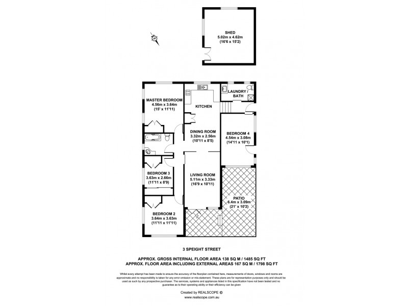 3 Speight Street, Brighton QLD 4017 Floorplan