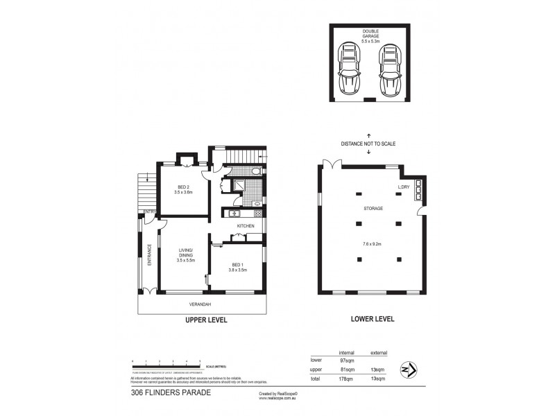 306 Flinders Parade, Sandgate QLD 4017 Floorplan