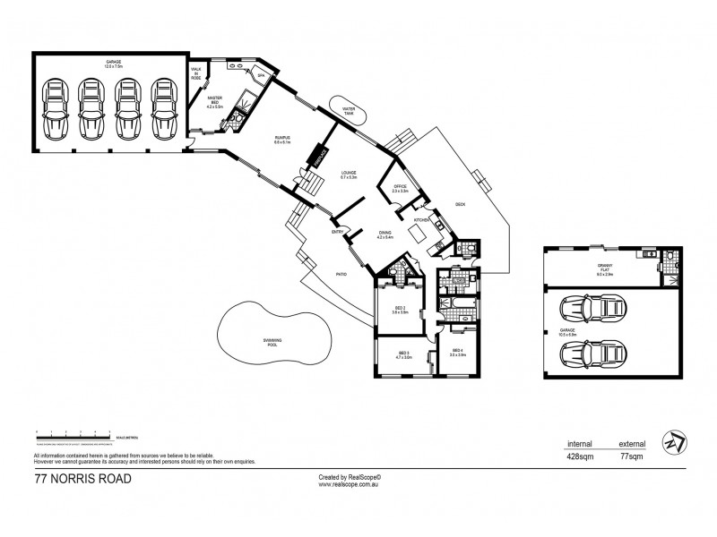 77 Norris Road, Bracken Ridge QLD 4017 Floorplan