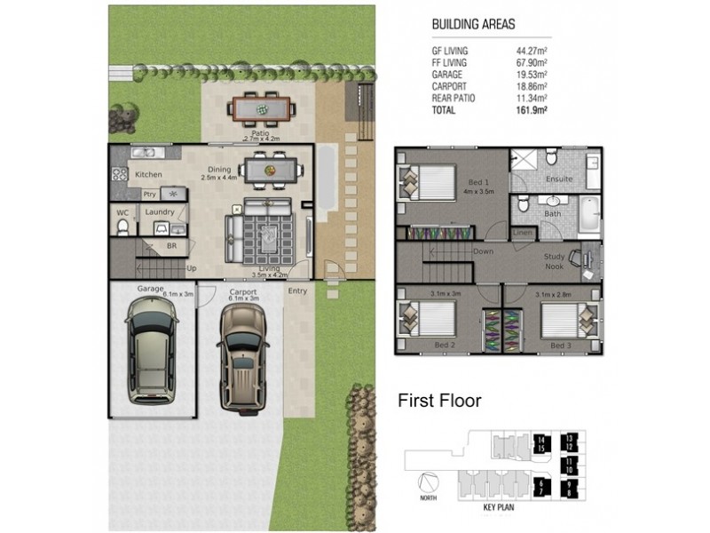 15/145 Northcote Street, Brighton QLD 4017 Floorplan