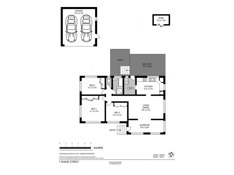 7 Shane Street, Bracken Ridge QLD 4017 Floorplan