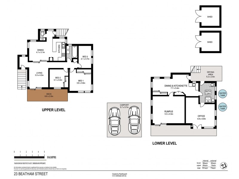 23 Beatham Street, Sandgate QLD 4017 Floorplan