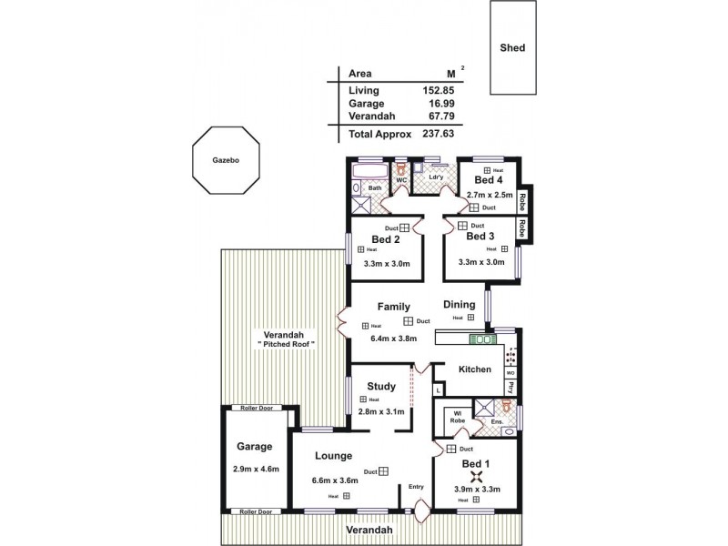 12 Dawes Drive, Gawler East SA 5118 Floorplan