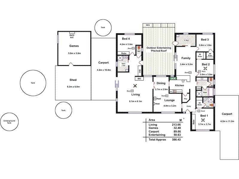 52 Gulfview Drive, One Tree Hill SA 5114 Floorplan