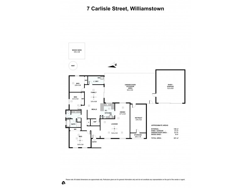 7 Carlisle Street, Williamstown SA 5351 Floorplan