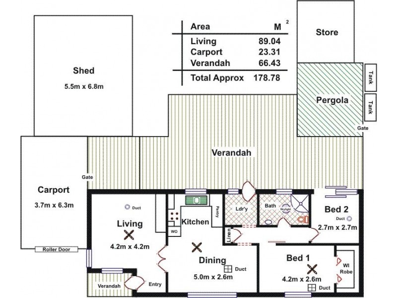 21 Gawler Terrace, Gawler South SA 5118 Floorplan