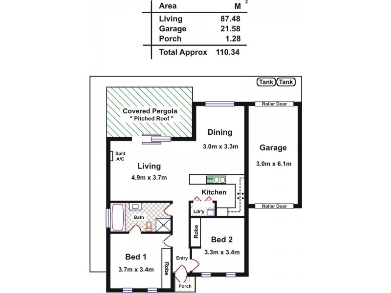 6/4 Bella Street, Gawler East SA 5118 Floorplan