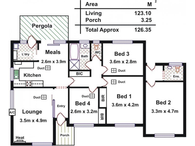 25 Coombe Street, Gawler East SA 5118 Floorplan