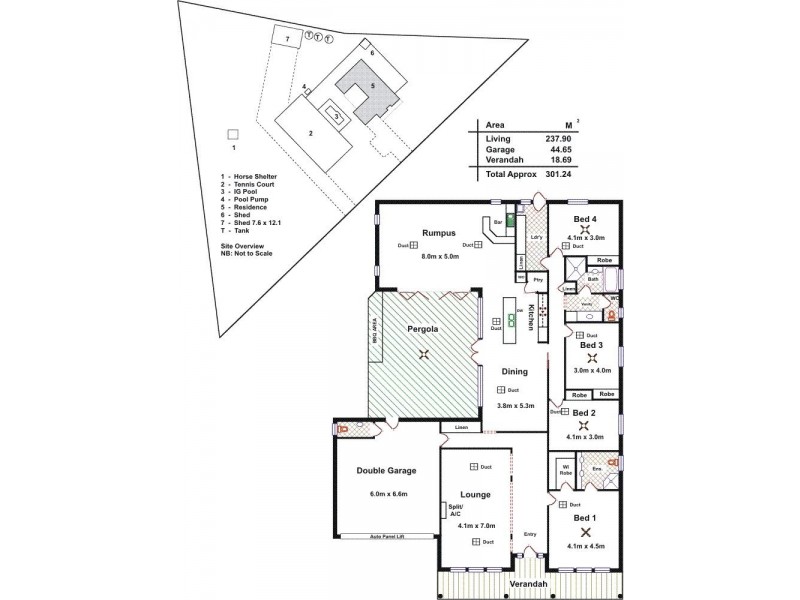 4 Lange Road, Gawler SA 5118 Floorplan