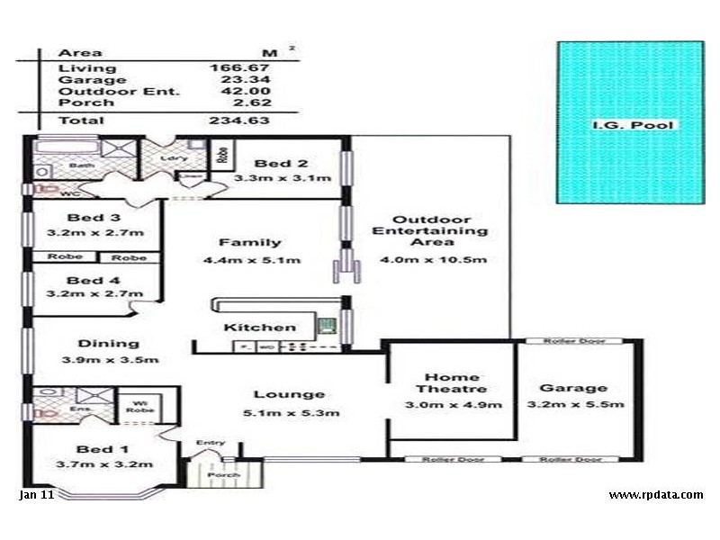 7 Covernton Avenue, Gawler East SA 5118 Floorplan