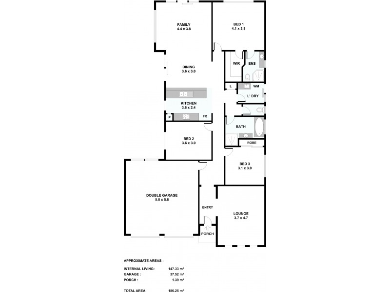 11 Grovermann Street, Williamstown SA 5351 Floorplan