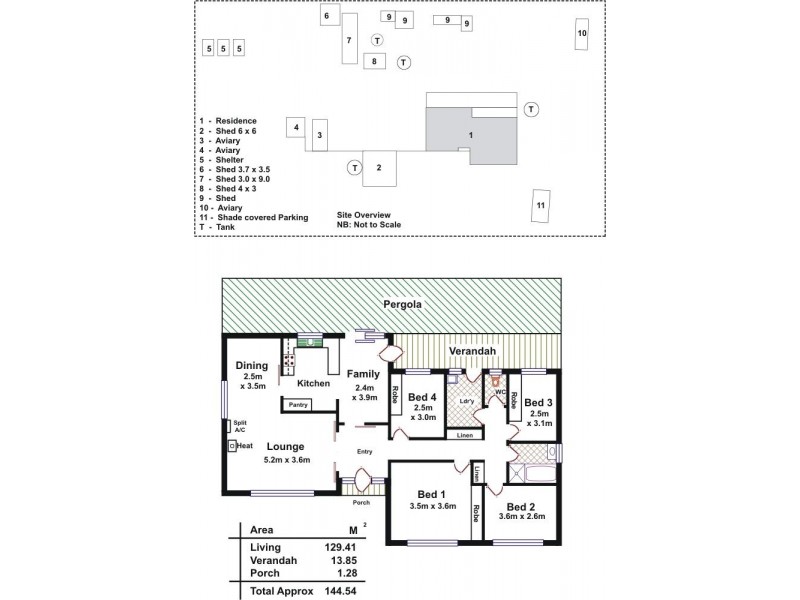 186 Cnr Mackereth and Ashwell Roads, Templers SA 5371 Floorplan