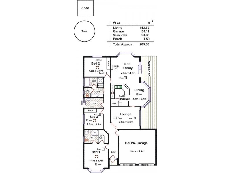 22 Dyson Street, Evanston SA 5116 Floorplan