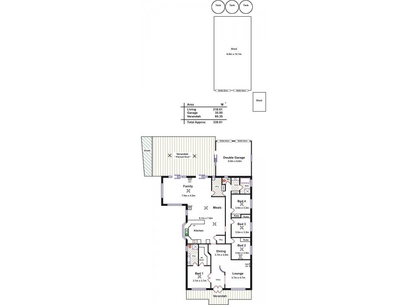 18 Warner Court, Sandy Creek SA 5350 Floorplan