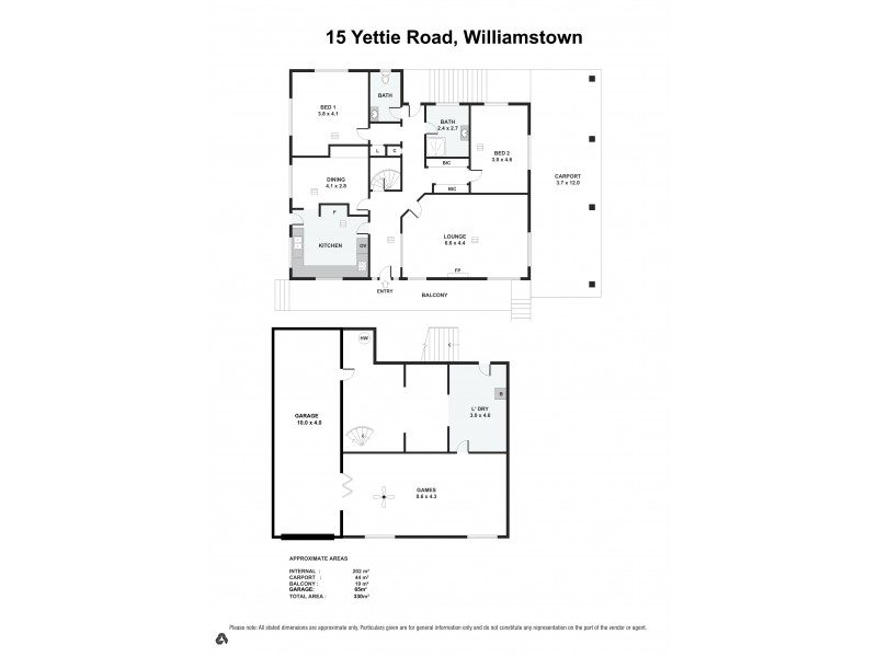15 Yettie Road, Williamstown SA 5351 Floorplan