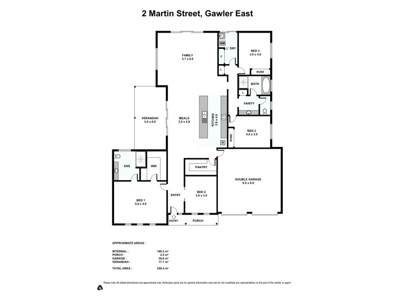 2 Martin Street, Gawler East SA 5118 Floorplan