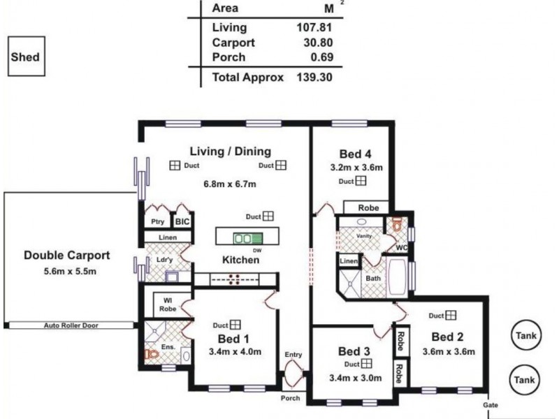 548A Main North Road, Evanston Park SA 5116 Floorplan