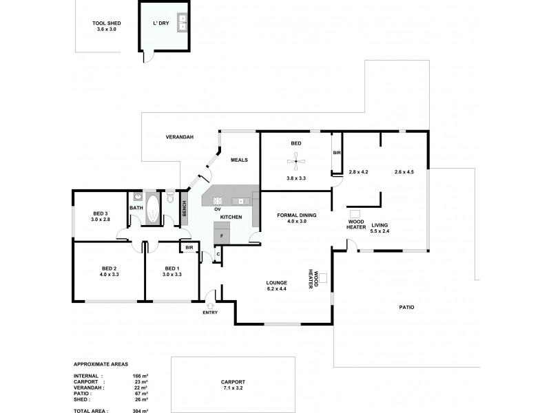 561 Coventry Road, Kudla SA 5115 Floorplan