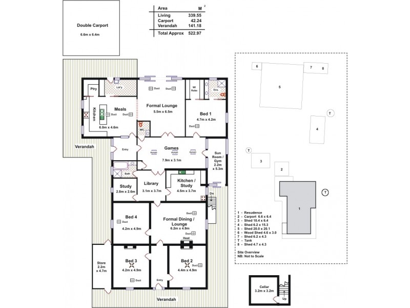 18 Fromm Square, Williamstown SA 5351 Floorplan
