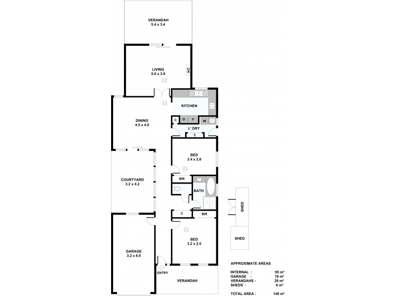 4/36 Brown Street, Willaston SA 5118 Floorplan
