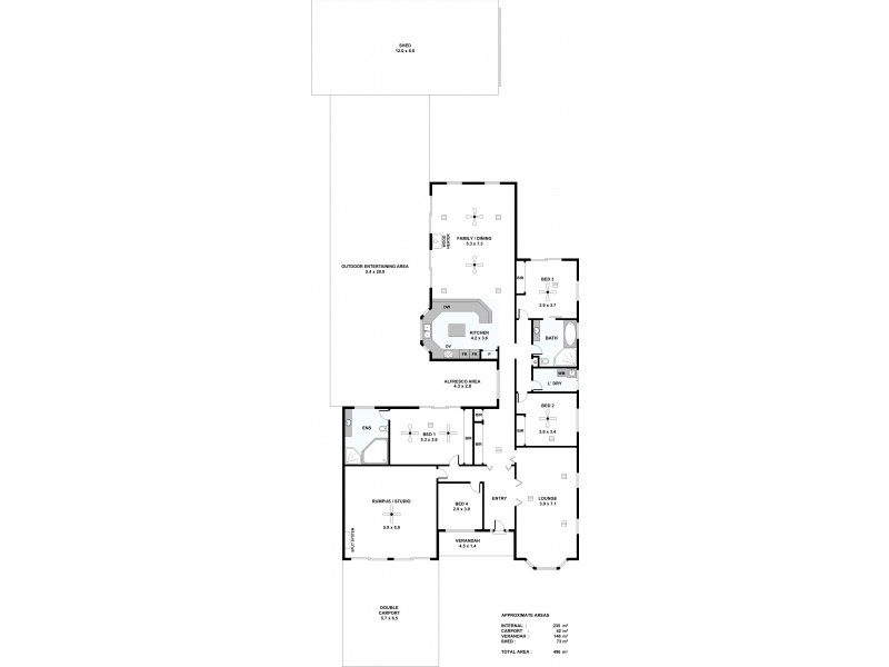14 Plover Court, Hewett SA 5118 Floorplan