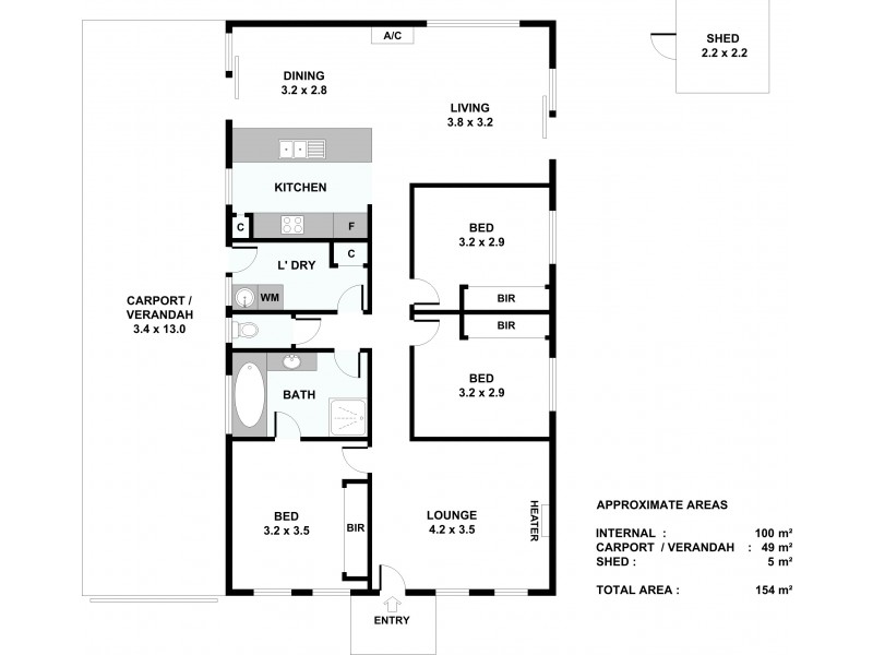 510A Main North Road, Evanston Park SA 5116 Floorplan