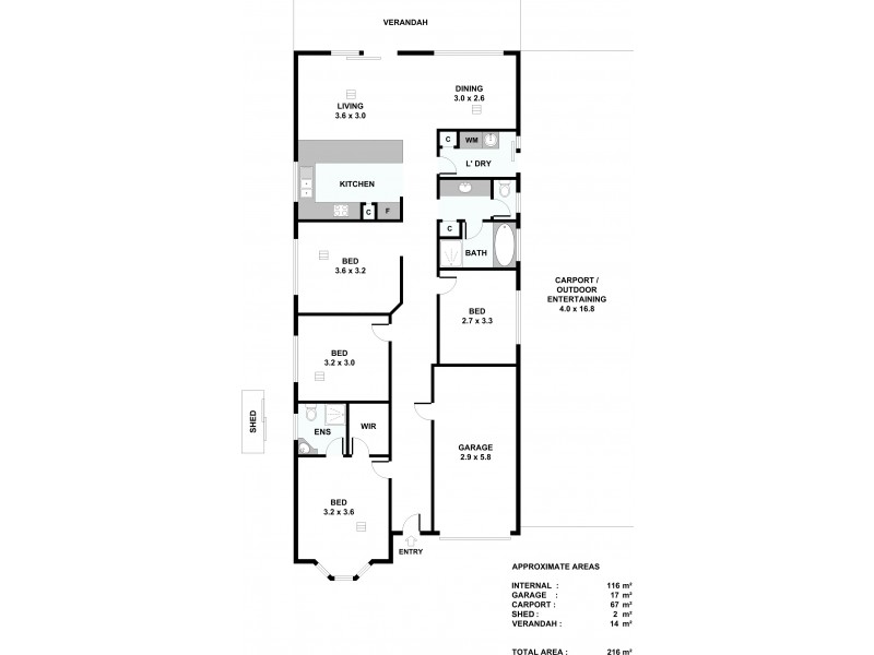 23 Bywaters Avenue, Willaston SA 5118 Floorplan