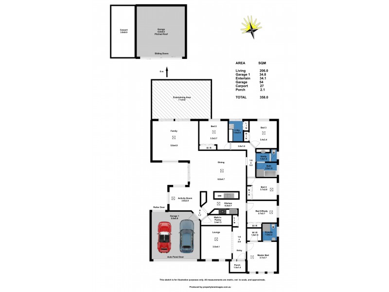 23 Carlisle Street, Williamstown SA 5351 Floorplan