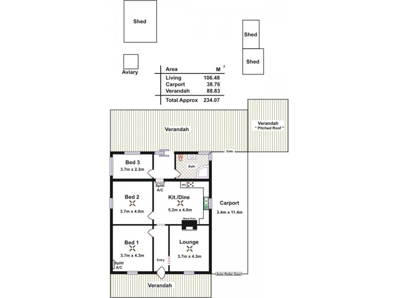 11 Redbanks Road, Willaston SA 5118 Floorplan