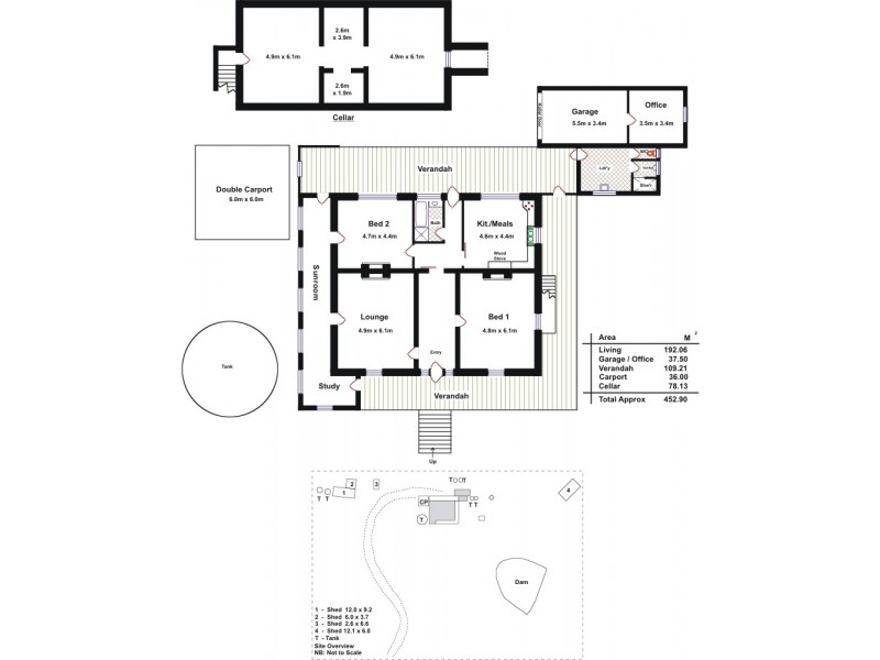 36 Springton Road, Williamstown SA 5351 Floorplan
